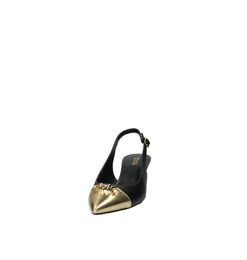 Parker Flex Kitten Black Gold Sling