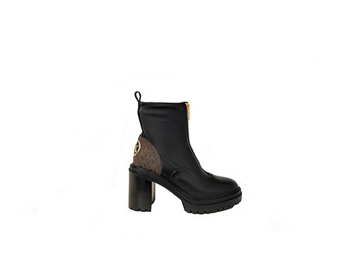 Cyrus Zip Black Brown Bootie