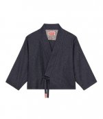 Midnight Blue Kimono Jacket