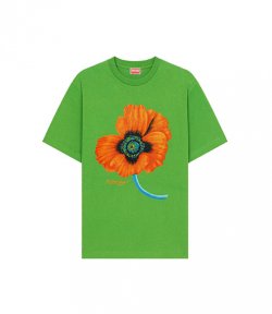 Kenzo Poppy Green T-shirt