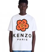 Boke Flower Logo White T-shirt
