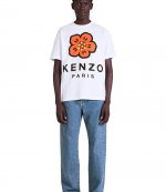 Boke Flower Logo White T-shirt
