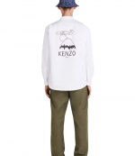 'Paris-Japan' White Shirt