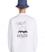 'Paris-Japan' White Shirt