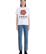 Boke Flower Logo White T-shirt
