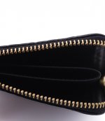 Black Embossed Roots Wallet