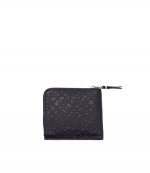 Black Embossed Roots Wallet