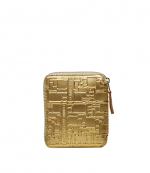 Gold Embossed Logotype Wallet