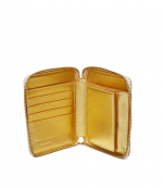 Gold Embossed Logotype Wallet