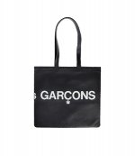Black Huge Logo Tote