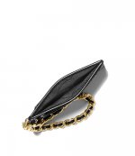 Black Gold Logo Card Holder