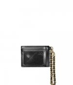 Black Gold Logo Card Holder