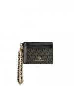Black Gold Logo Card Holder