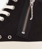 Kenzo School High Top Tiger Logo Black Sneaker