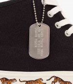 Kenzo School High Top Tiger Logo Black Sneaker