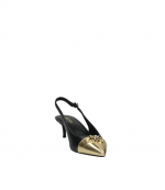 Parker Flex Kitten Black Gold Sling