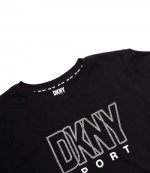 Logo Strass Black T-Shirt