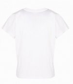Logo Strass White T-Shirt