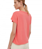Logo Strass Pink T-Shirt