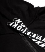Logo Black Jacket Hooded