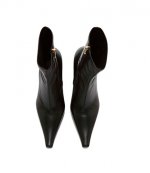 Wedge Ankle Black Boot