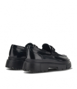 H629 Black Loafers