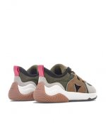 H597 Green Brown Grey Sneakers