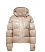 Victoria Beckham Soft Ecru Puffer Jacket