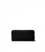 Black Travel Continental Wallet