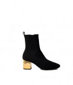 Porter Mid Black Bootie