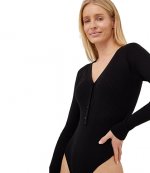 Black DKNY Bodysuit