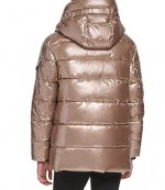 Gold DKNY Puffer Jacket