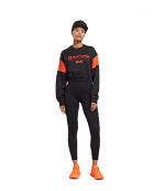 Victoria Beckham Orange Graphic Sweatshirt
