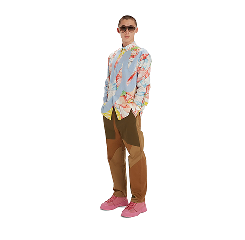 Printed JWA Logo Applique Shirt