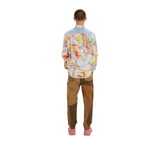 Printed JWA Logo Applique Shirt