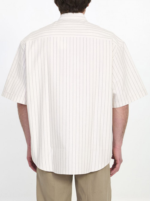 Striped Off White Ami De Coeur Shirt