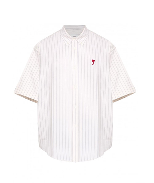 Striped Off White Ami De Coeur Shirt