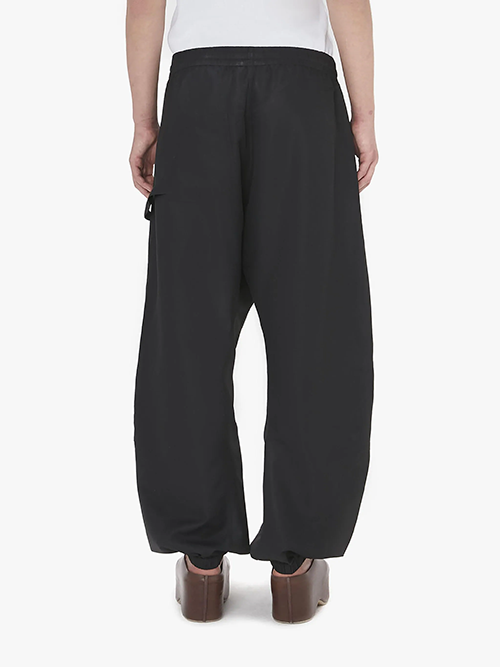 Black Twisted Joggers