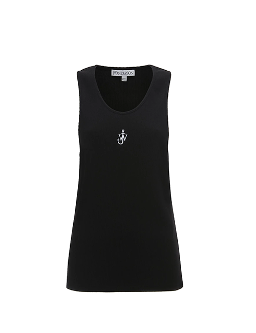 Anchor Embroidery Tank Top