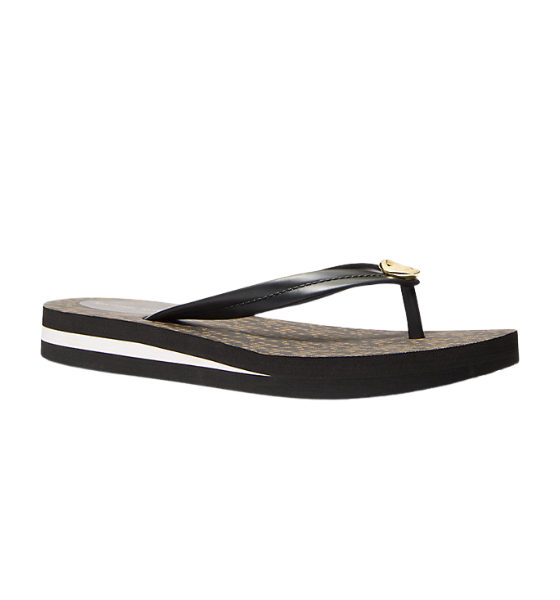 Posie Flip flop Brown PVC/MK Sig SM