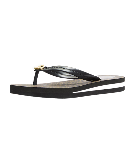 Posie Flip flop Brown PVC/MK Sig SM