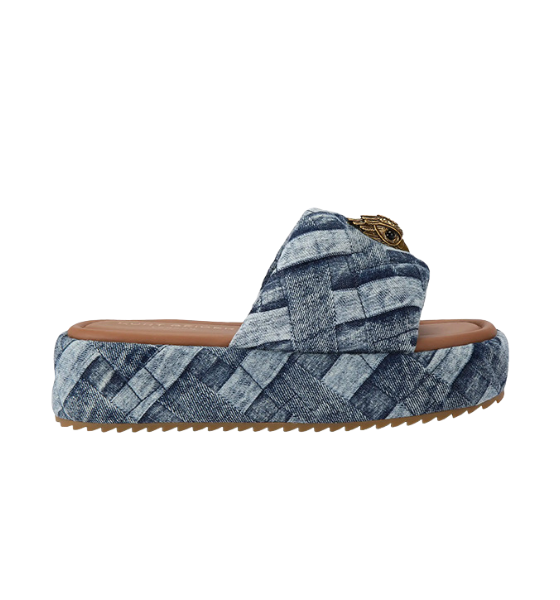 Kensington Puff Denim Flatform