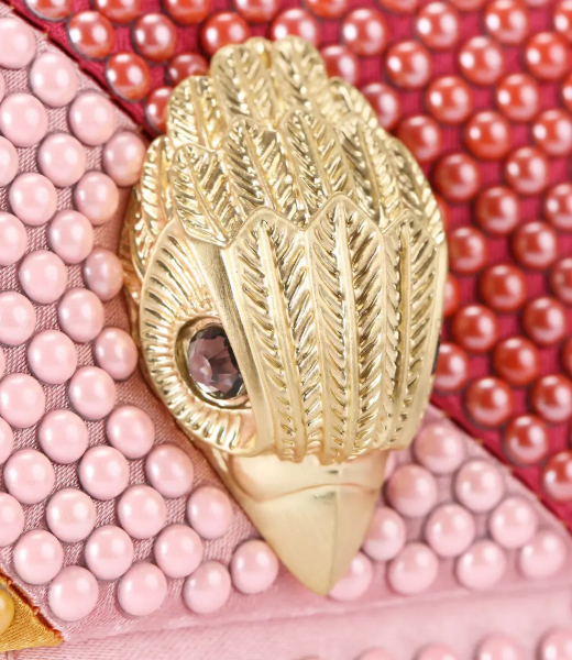 Multicolour Fabric Mini Kensington Bag