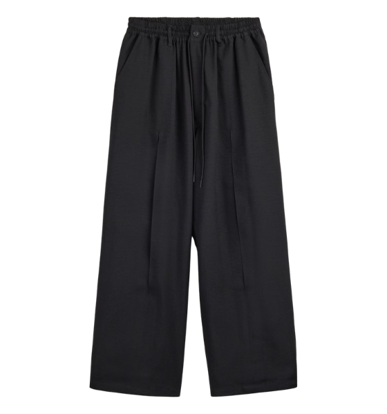 Black Su Pleated Pants