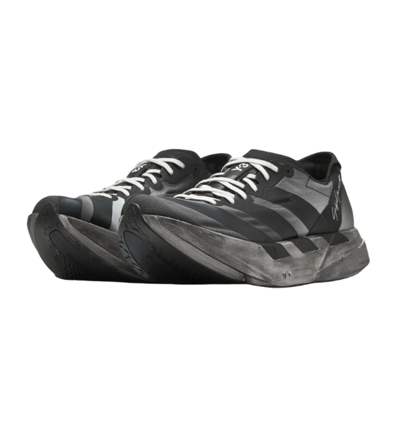 Black/Grey Y-3 Adios Pro 4