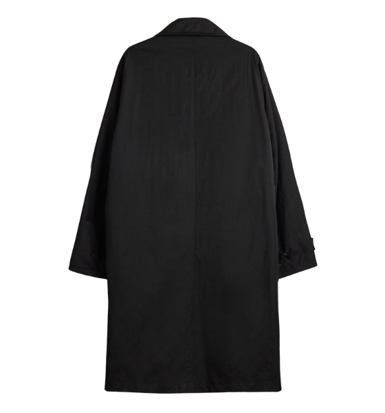 Black Cbn Nylon Coat