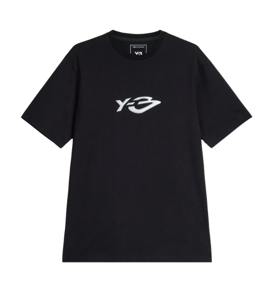 Black Logo Ls Tee