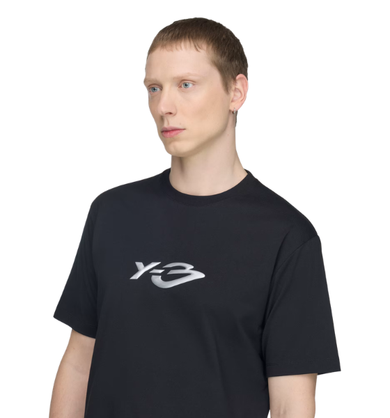 Black Logo Ls Tee
