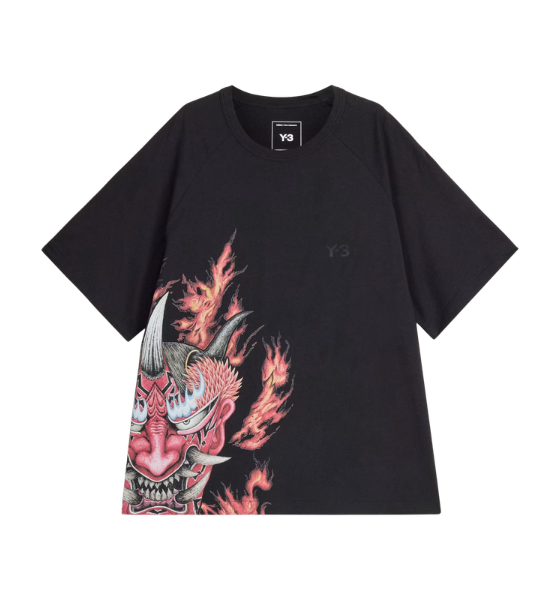 Black Gfx Ss Tee