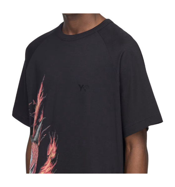 Black Gfx Ss Tee